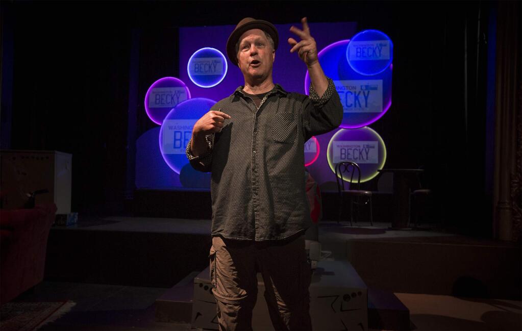 Carl Jordan, director of 'Becky's New Car' , which plays at Andrews hall June 9 - June 25. This humorous, though-provoking play is about a middle-aged woman, trapped in a middle-aged life, who decides to change it all. (Photo by Robbi Pengelly/Index-Tribune)