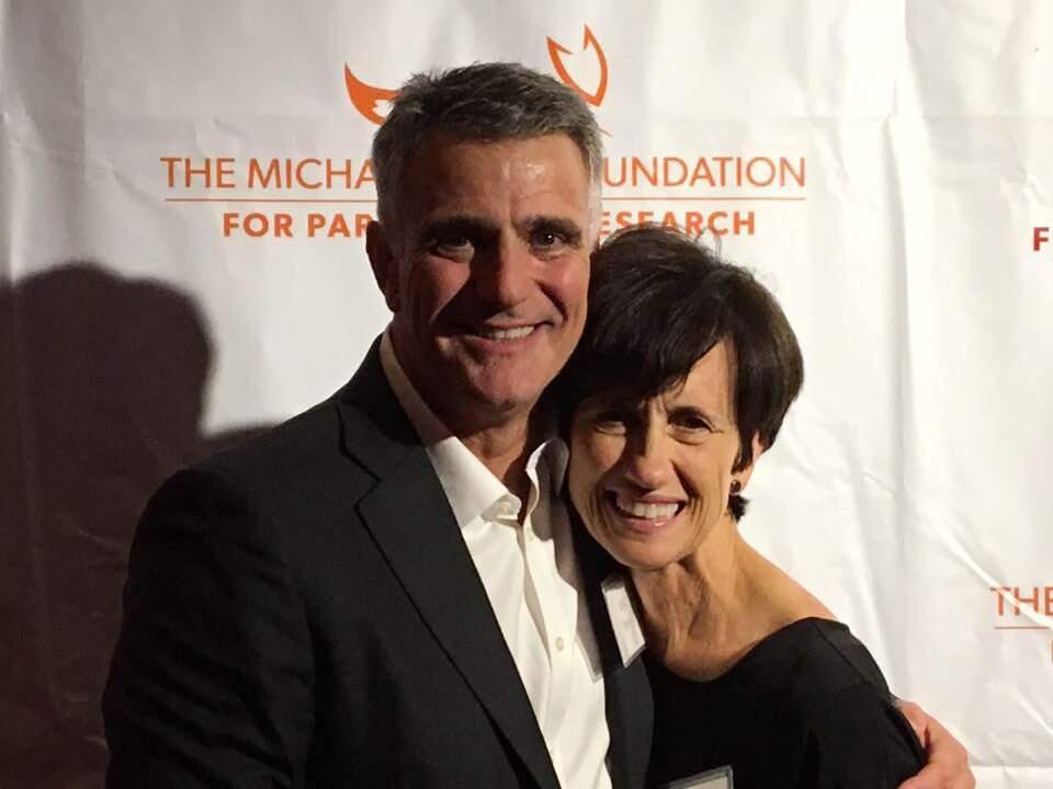 Rick Tigner of Jackson Family Wines and his wife, Wendy, at the Michael J Fox Foundation event in NYC. (Submitted Photo)
