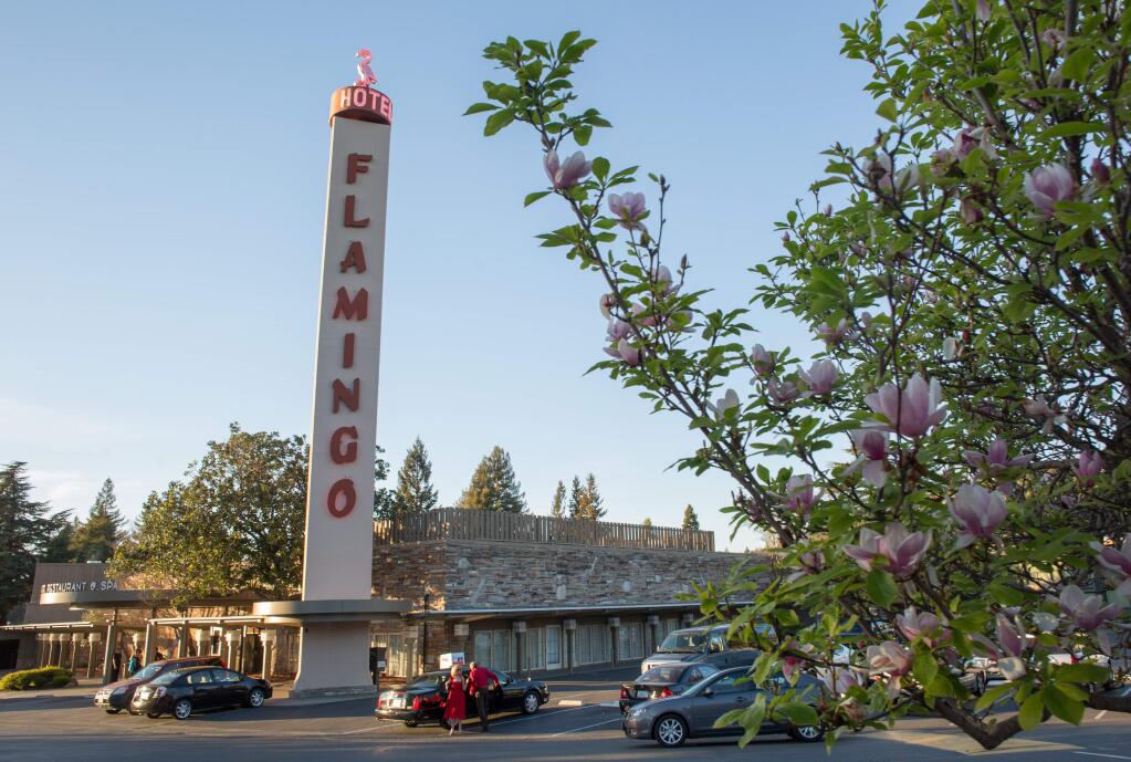 Santa Rosa's Flamingo Hotel (PD file, 2015)