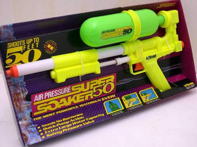Super Soaker. This is one of 12 finalists vying for a spot on the 2015 National Toy Hall of Fame. (THE STRONG - NATIONAL MUSEUM OF PLAY)