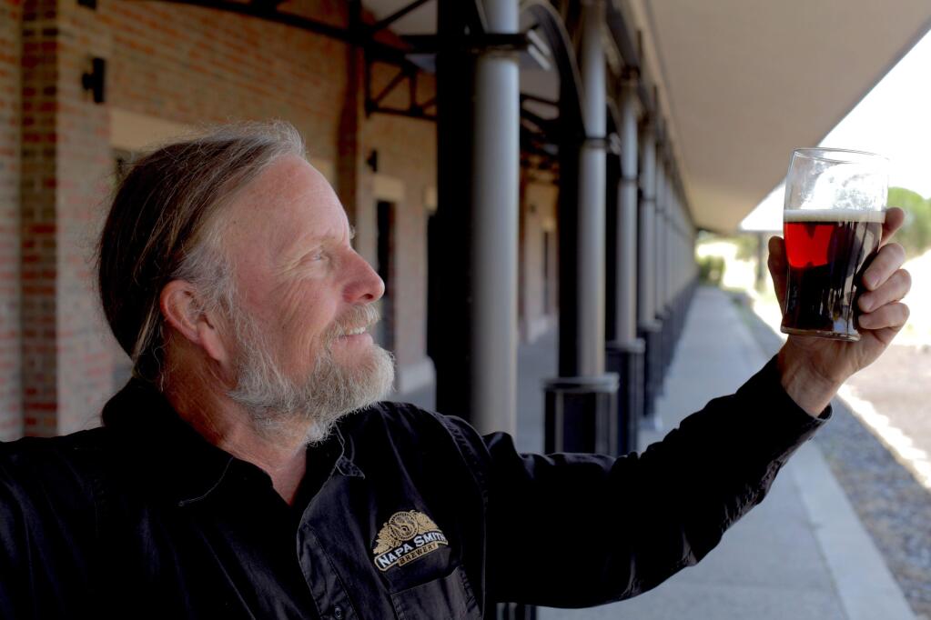 Napa Smith brewmaster Don Barkley has been perfecting the art of making beer for 35 years in Sonoma and Napa counties.