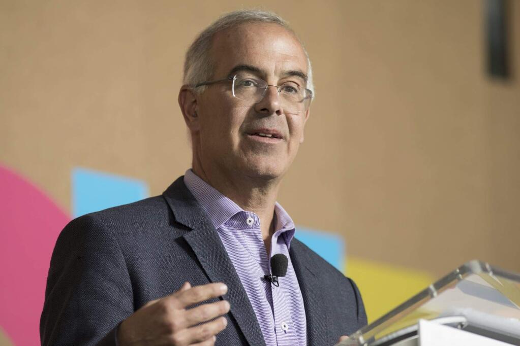 New York Times columnist David Brooks spoke at Copperfields Books on Thursday, May 2, 2019. (File photo)