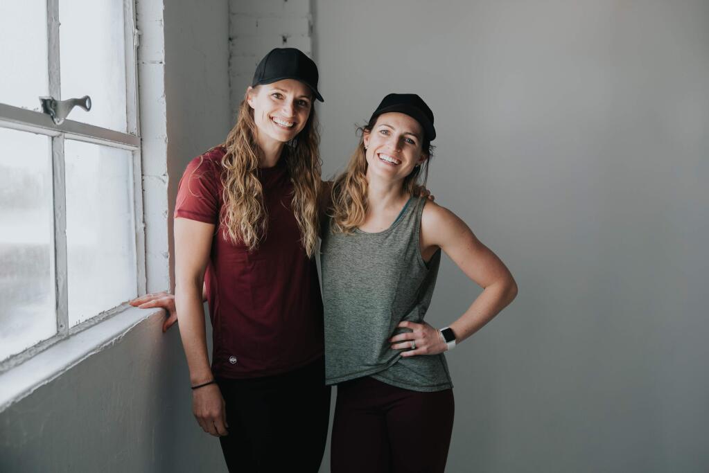 Lowder family photosSisters Jenna Transtrum, right, and Maddie Carr, both Maria Carillo athletic standouts and grads, are the owner/operators of Senita Athletics, a women's athletic wear company based in Scottsdale, Arizona.