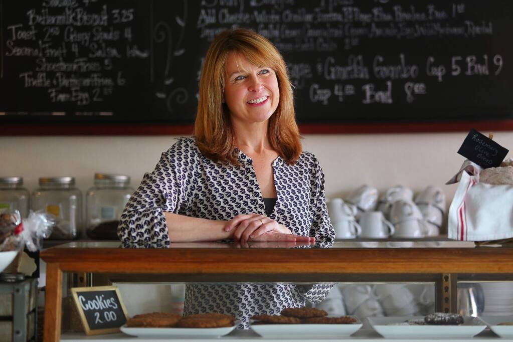 Tour 2: Small towns to the north, Cloverdale. If you're looking for a great spot for weekend brunch, visit Kristine Bodily-Gallagher's Savvy on First. Cloverdale residents rave about their Ricotta & Buttermilk Pancakes or 'Green Eggs & Ham.' (Christopher Chung/ The Press Democrat)