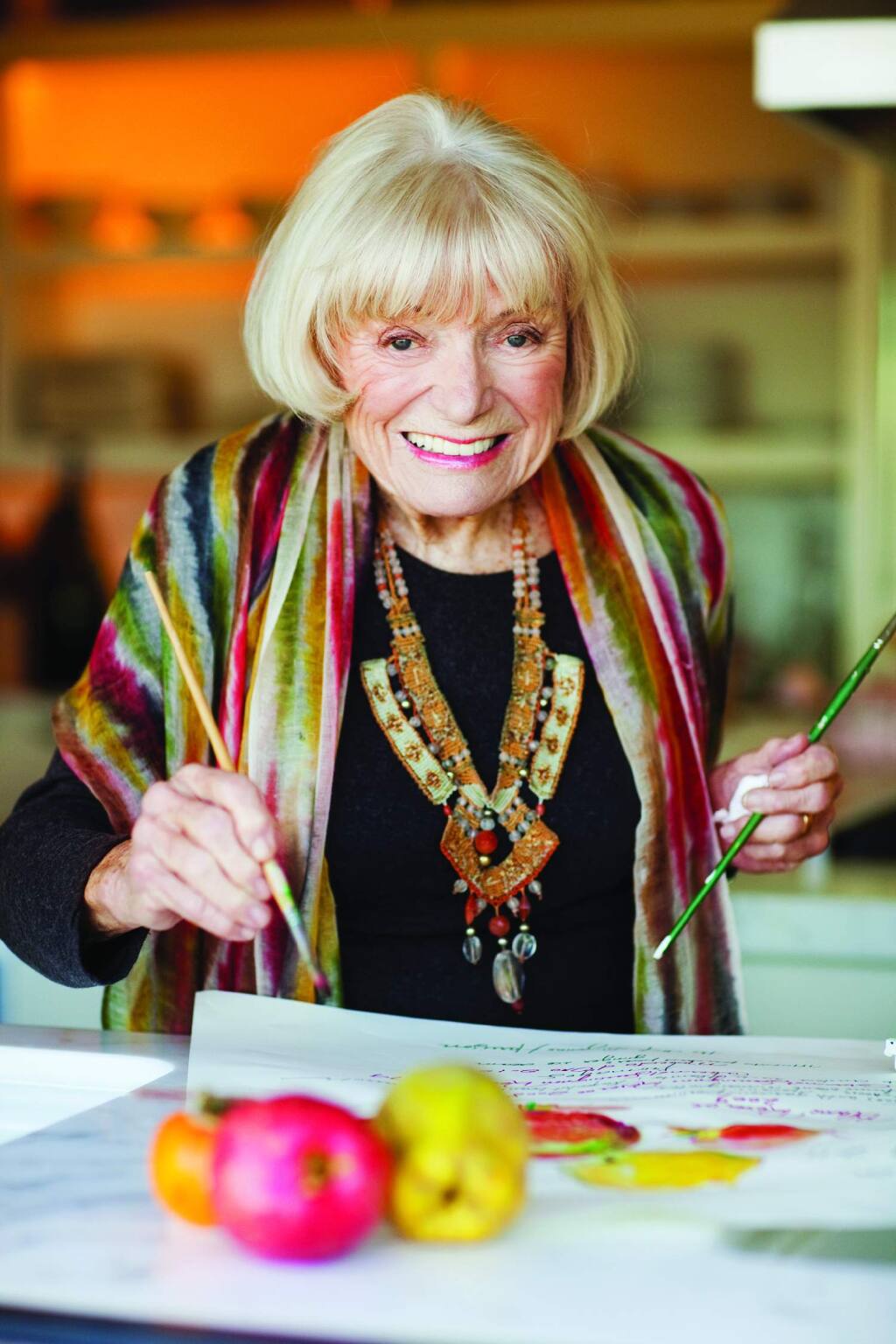 Margrit Mondavi was a working artist as well as a Napa Valley wine culture pioneer (ROBERT MONDAVI WINERY, Dec. 1, 2011)