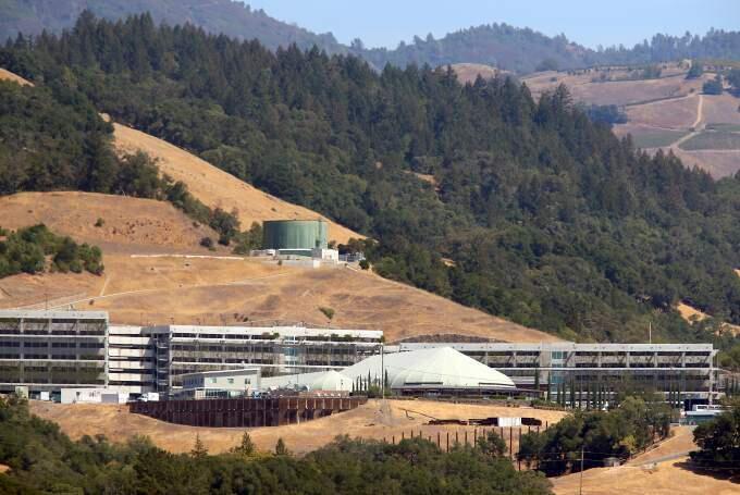 River Rock Casino sits perched overlooking the Alexander Valley, north of Healdsburg on Thursday, Sept. 11, 2014. (Christopher Chung / The Press Democrat)