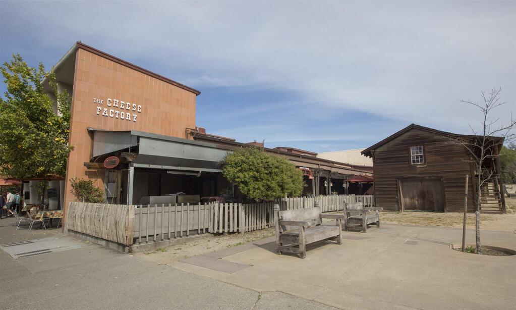 The Sonoma Cheese Factory as it looks today, April 2018. A recent Planning Commission vote approved a substantial remodel of the historic building into an Oxbow-like retail space on the Sonoma Plaza. (Robbi Pengelly/Index-Tribune)