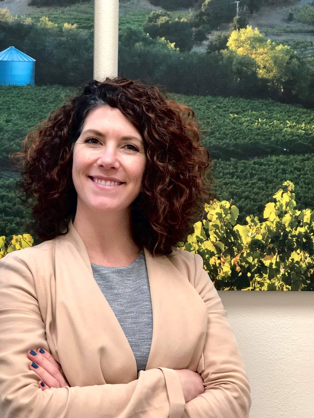 Tara Johnson, assistant vice president and Healdsburg branch manager II for Novato-based Bank of Marin, is one of North Bay Business Journal's Forty Under 40 notable young professionals for 2019. (PROVIDED PHOTO)