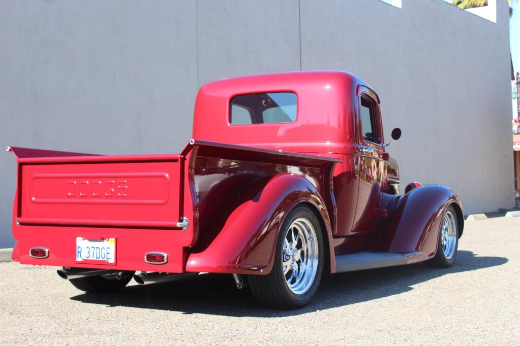 2014 Best of Show: A 1937 Dodge pickup owned by Jack White of Santa Rosa.