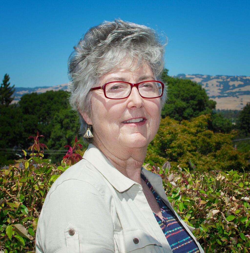Sue Miller is a volunteer with the Village Network of Petaluma. (Photo by Lynn Schnizter/For The Argus-Courier)