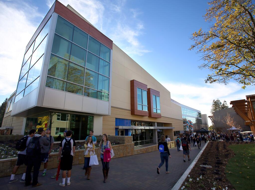 Sonoma State University in Rohnert Park (CHRISTOPHER CHUNG/ PD FILE, 2013)