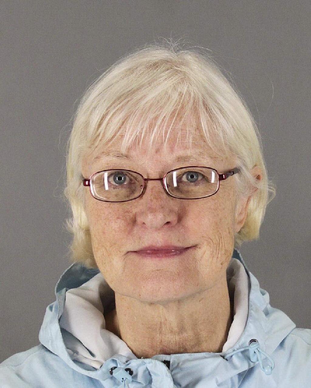 This March, 2014 photo released by the San Mateo County Sheriff's Office shows Marilyn Hartman. Federal law enforcement officials say Hartman tried at least three times to breach airport security before she was able to get through a checkpoint without a boarding pass at Mineta San Jose International Airport on Monday, Aug. 4, 2014. (AP Photo/San Mateo County Sheriff's Office)