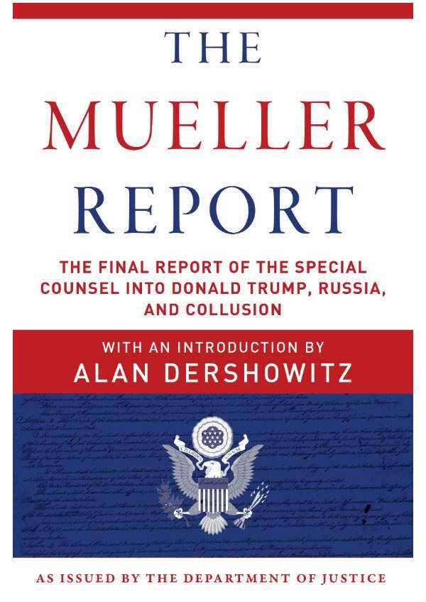 In an undated handout image, the cover of Skyhorse Publishing's “The Mueller Report: The Final Report of the Special Counsel into Donald Trump, Russia and Collusion.” Publishers have already begun taking orders for Mueller's report, despite no one knowing when the report, or how much of it, will be made public.