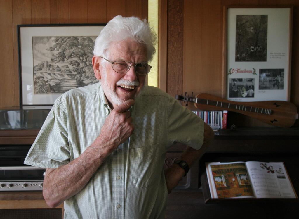 Mark Aronoff/Press Democrat File PhotoEco-activist Bill Kortum remembers the early days of the environmental movement. Photo taken in 2008.