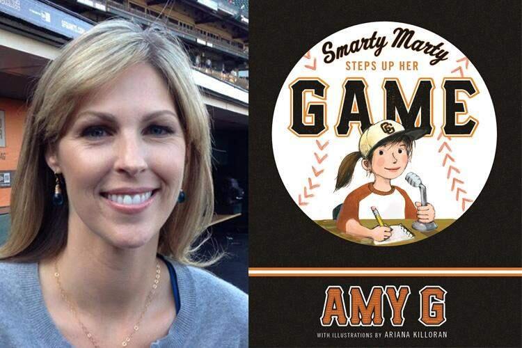 The Giants' Amy G., and her new children's book