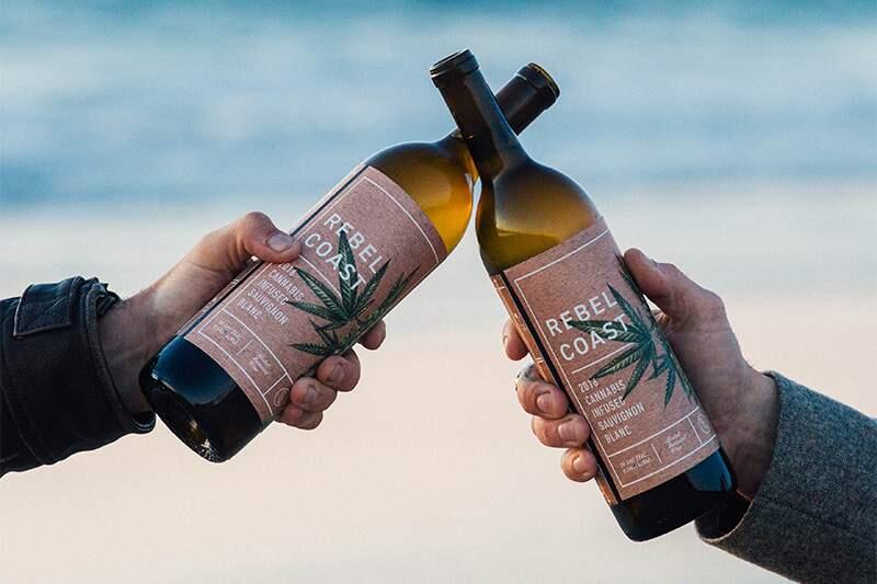 A new cannabis-infused wine brand.