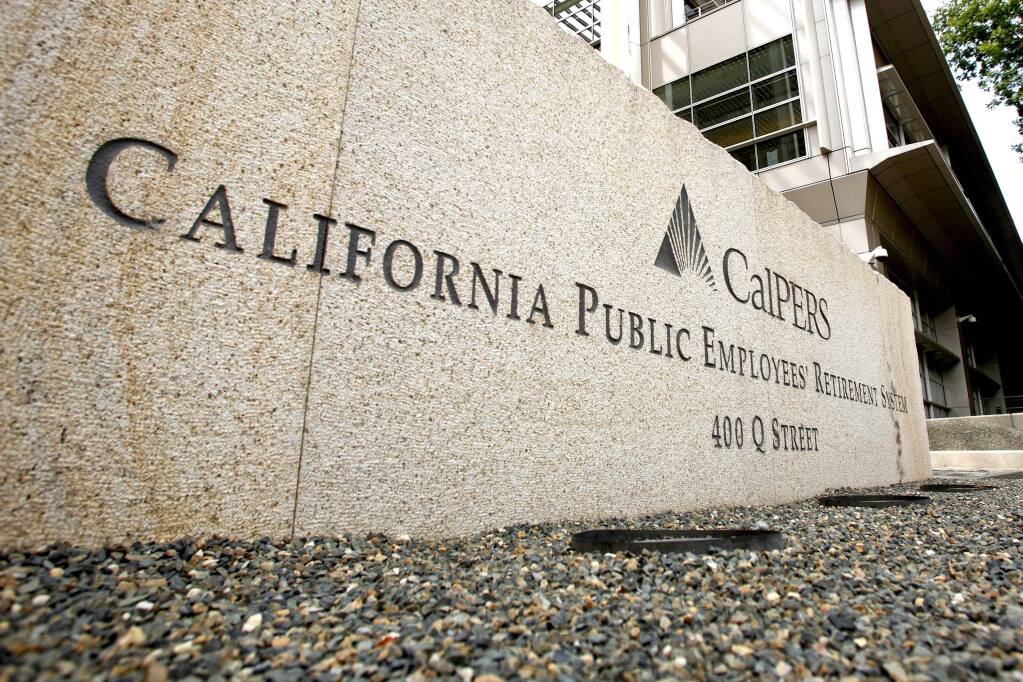 California Public Employees Retirement System (CalPERS) offices, in Sacramento, California, U.S., on Monday, September 13, 2010. (Photographer: Ken James/Bloomberg)