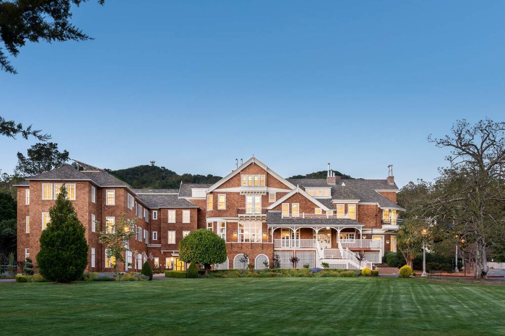 The renovated Meadowlands mansion on the Dominican University campus in San Rafael, completed in April 2015, is now home for the departments of Nursing and Occupational Therapy and for the Public Health program. (Patrik Argast)