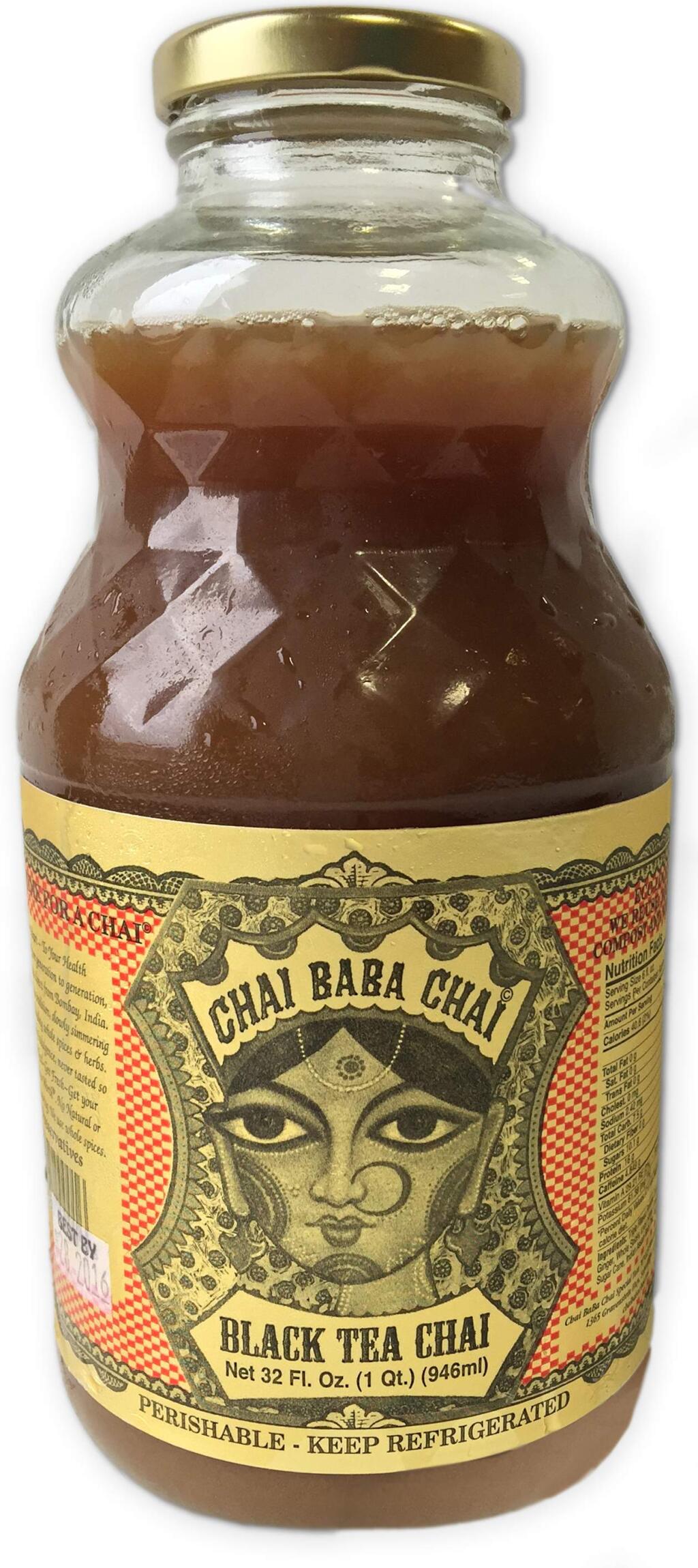 Chai Baba Chai Black Tea Chai is available at Oliver's Market