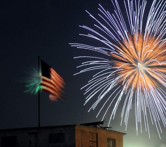 Argus-Courier File PhotoPetaluma's fireworks show kicks off at dusk on July 4 at the Sonoma-Marin Fairgrounds.