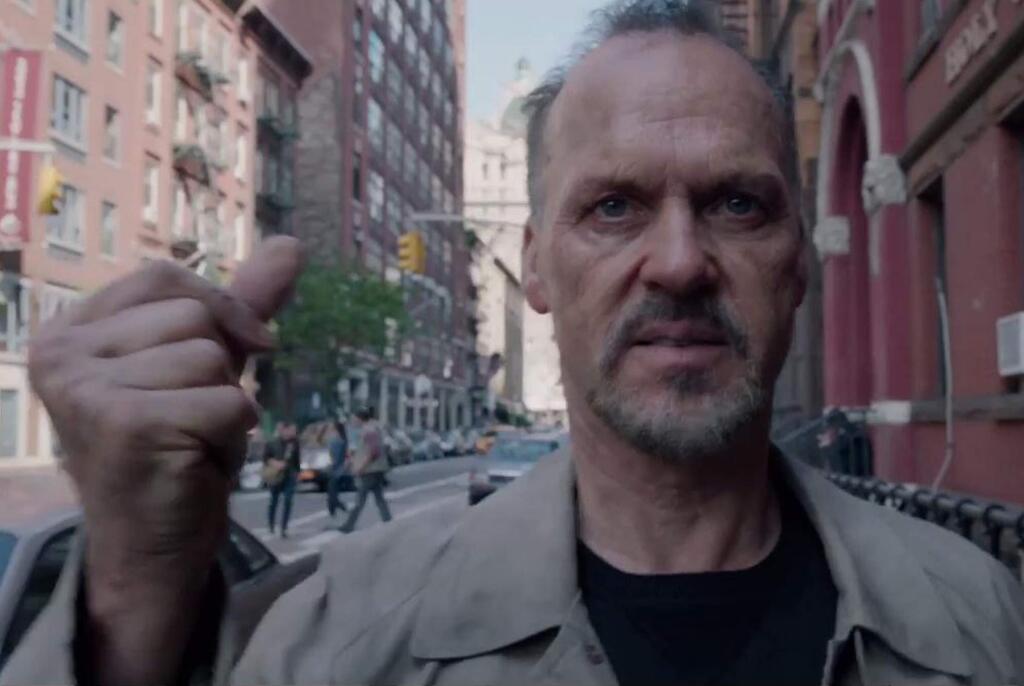 Fox SearchlightMichael Keaton stars as a washed up actor who once played the superhero 'Birdman,' who tries to reinvent himself by starring and directing in a play, all the while being mocked by the voice of Birdman in the black comedy, 'Birdman or The Unexpected Virtue Of Ignorance.'