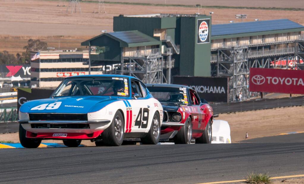 Mike Finnegan/Special to the Index-TribuneClassic race cars will take over Sonoma Raceway this weekend for the Classic Sports Racing Group (CSRG) Charity Challenge.