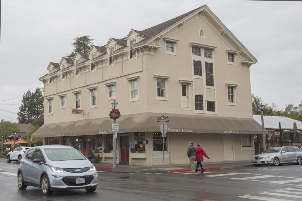 The Sonoma Hotel on First St. West and West Spain St. (Photo by Robbi Pengelly/Index-Tribune)