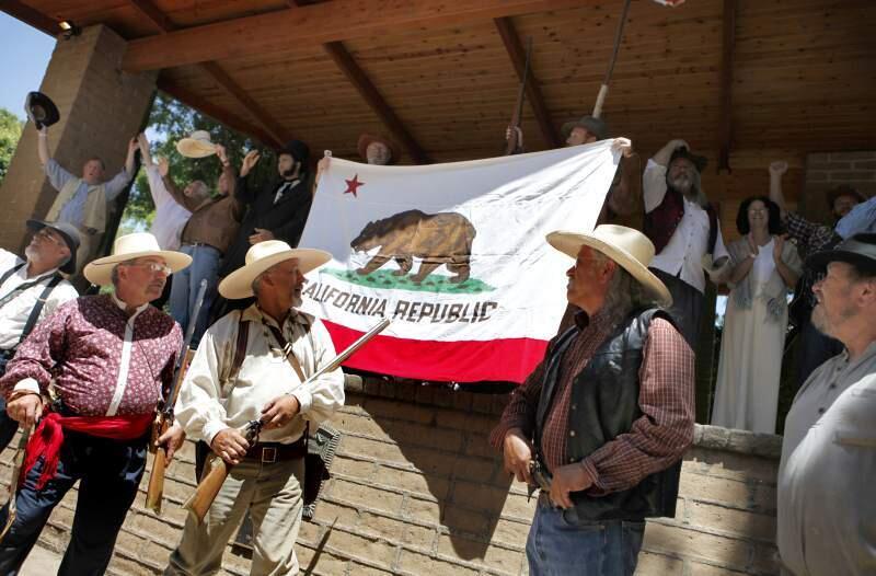 Sonoma celebrated the 100th anniversary of the Bear Flag's adoption as California's state flag in 2011.