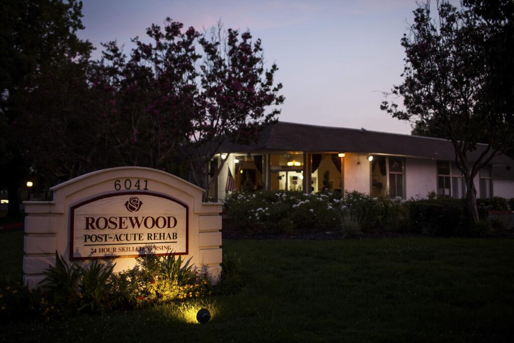 Rosewood Post-Acute Rehab in Carmichael has a five-star rating in spite of a high number of complaints made against it, showing that Medicare's five-year-old rating system to help families select nursing homes may provide unverified, incomplete and often misleading data. (MAX WHITTAKER / New York Times)