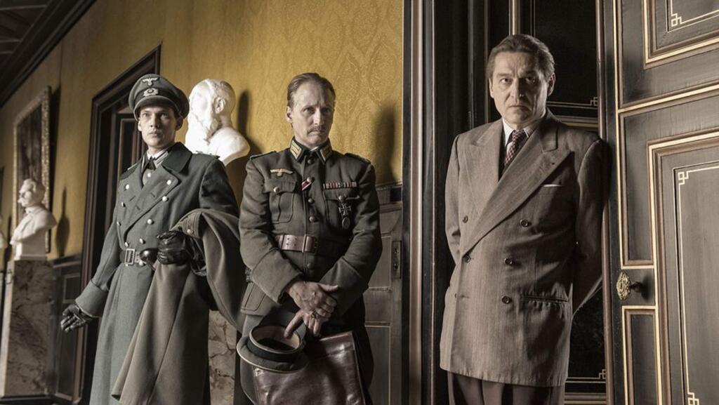 Music Box FilmsIn 'Francofonia,' a documentary with dramatic reenactments, museum director Jacques Jaujard (Louis-Do de Lencquesaing) and German officer Count Franz Wolff-Metternich (Benjamin Utzerath) work together to protect Louvre artworks from the Nazi occupiers in 1940.
