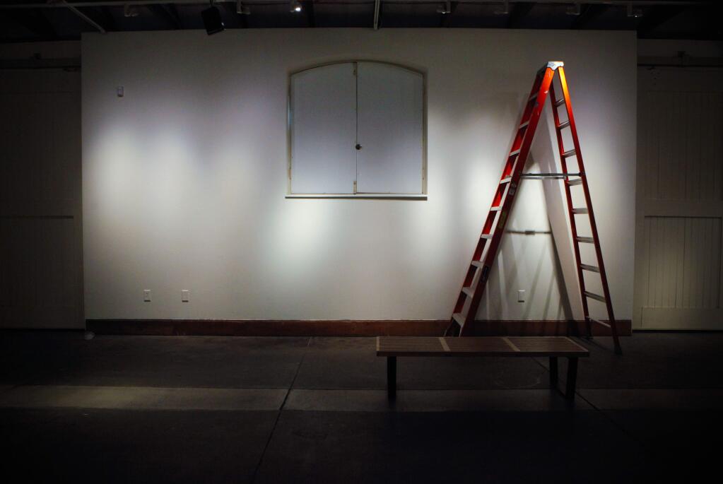 The walls are blank at the Petaluma Arts Center. (CRISSY PASCUAL/ARGUS-COURIER STAFF)