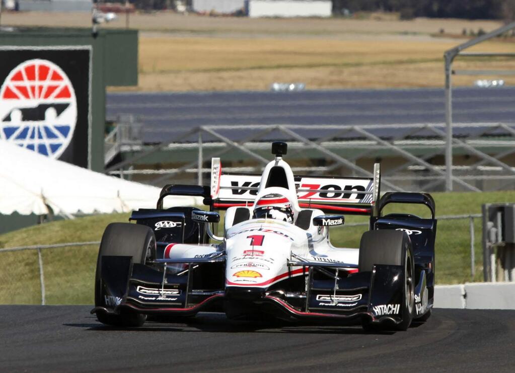 Joe Jacobson/Special to the Index-TribuneWill Power was one of seven IndyCardrivers who participated in test runs last Thursday at Sonoma Raceway. The GoPro Grand Prix of Sonoma will be held the weekend of Aug. 28-30.