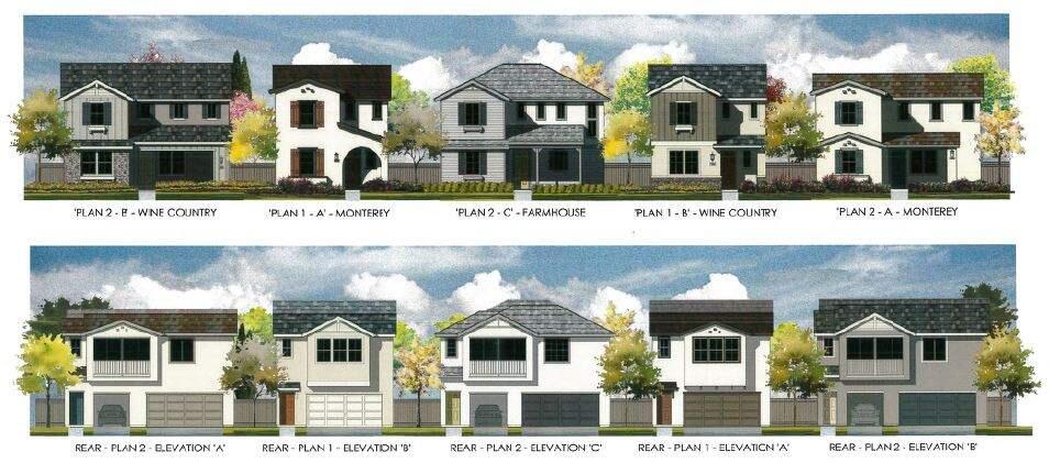 A digital rendering of some of the more than 200 homes proposed as part of the Dutton Meadows subdivision planned for southwest Santa Rosa. (Trumark Homes)