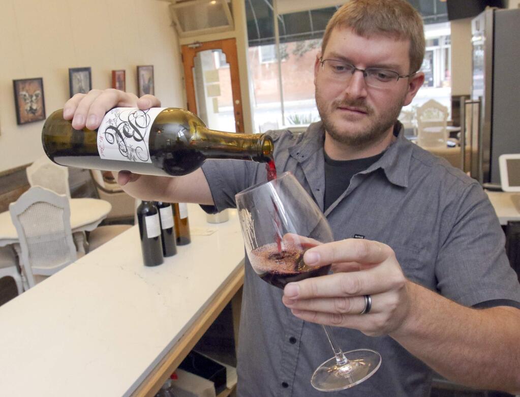 Mike Barber owner Barber Cellars will pour both wine and spirits. (SCOTT MANCHESTER/ARGUS-COURIER STAFF)