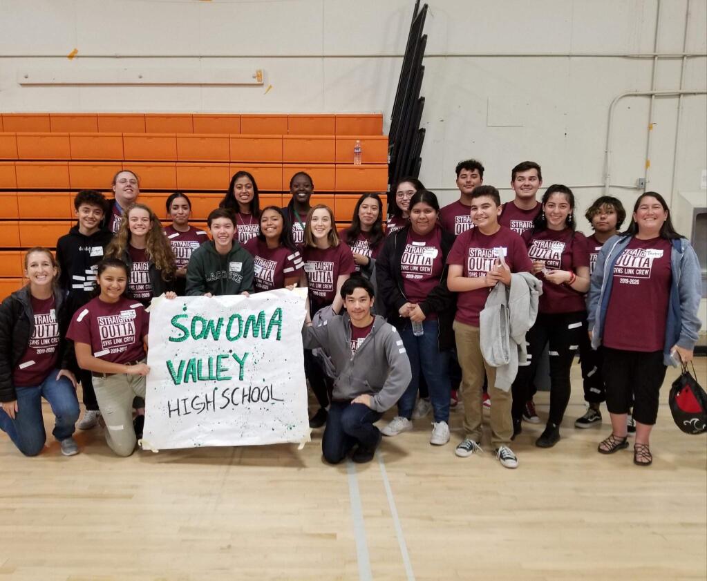 The 2019 SVHS Link Crew.