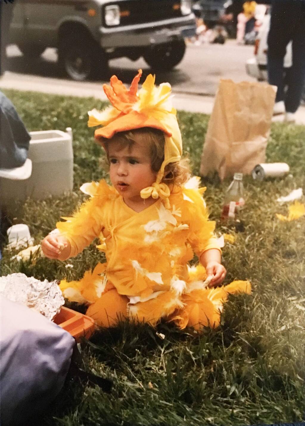 Collene Camill was the first Butter & Egg Days “Cutest Little Chick in Town” contest winner in 1989. (ARGUS-COURIER FILE)