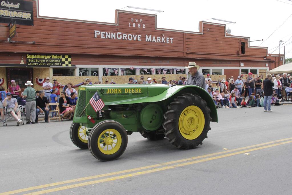 John Deere is as American as it gets. The 39th Annual Penngrove Celebration Parade was held on July 5 2015 in Penngrove CA. (Jim Johnson/For the Argus-Courier)
