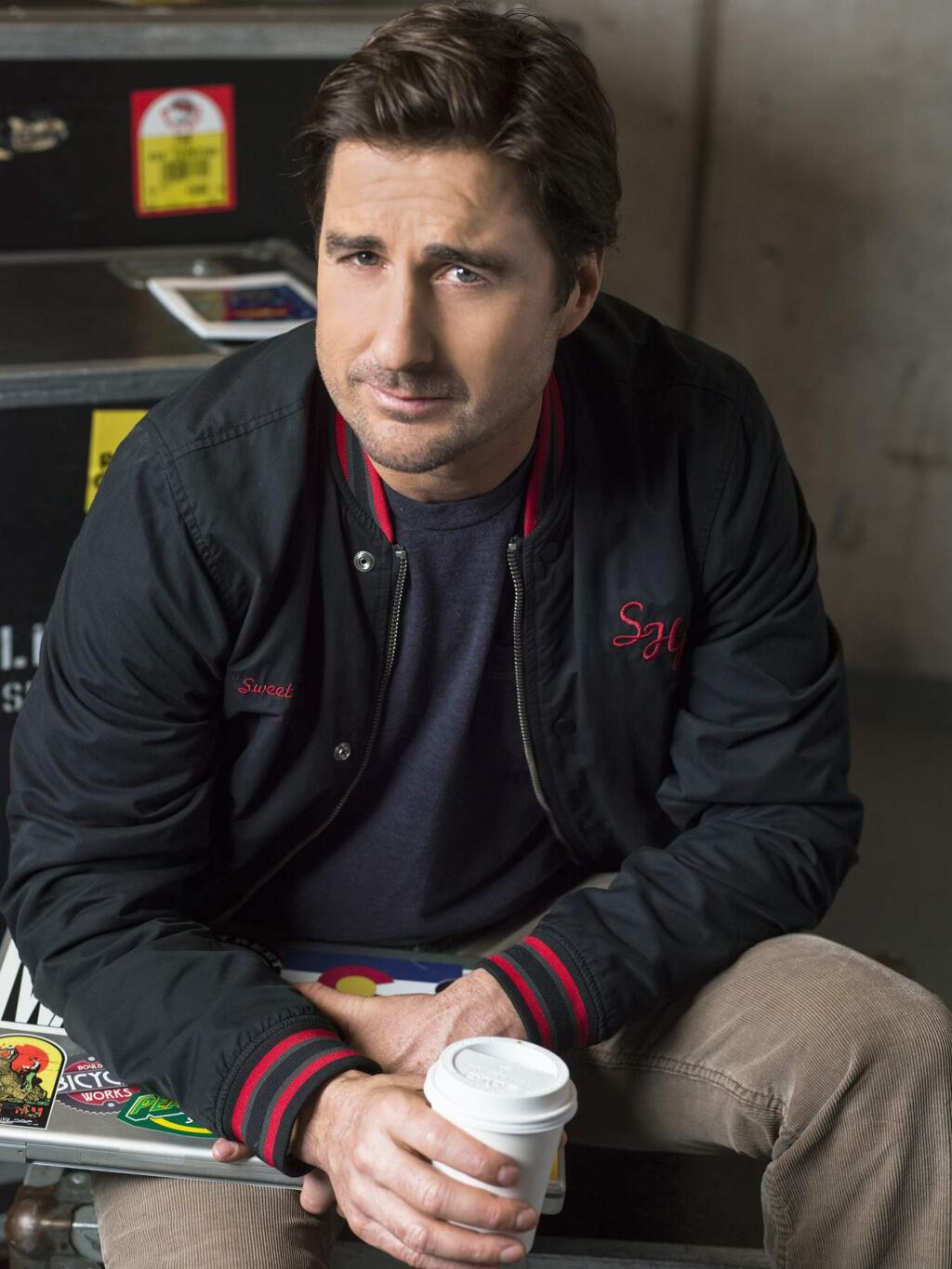 Actor Luke Wilson will drive the pace car to kick off the Toyota/Save Mart 350 NASCAR Sprint Cup Series race at Sonoma Raceway on Sunday, June 26. he's shown here on the set of his new Showtime TV series 'Roadies.' (Mark Seliger/Showtime)