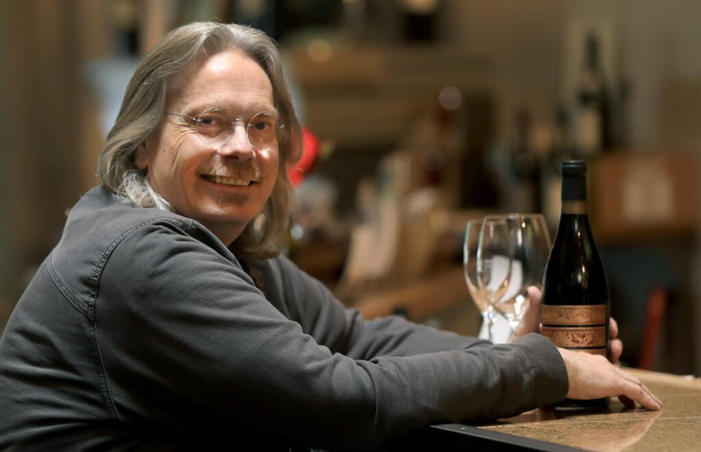 Bob Cabral was chosen to craft the official Game of Thrones wine, Friday, May 17, 2019 in Healdsburg. (Kent Porter / The Press Democrat)