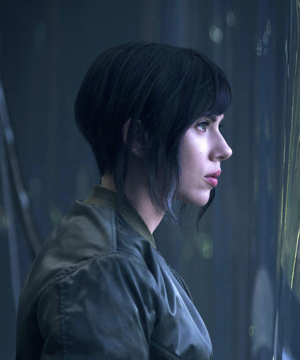 Scarlett Johanssen may be the first and best of her kind of her performance is not enough to bring life to 'Ghost.'