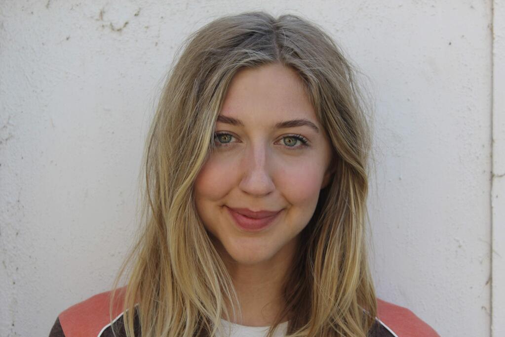 This July 9, 2017 photo provided by Zeb Wells shows new cast member, Heidi Gardner, in Los Angeles. 'Saturday Night Live' is adding three new cast members for its new season. NBC said Tuesday, Sept. 26, 2017, that the trio will join the show when it returns Saturday for its 43rd season. The newcomers are Gardner of Kansas City, Missouri, Luke Null of Cincinnati and Chris Redd of St. Louis. (Zeb Wells via AP)
