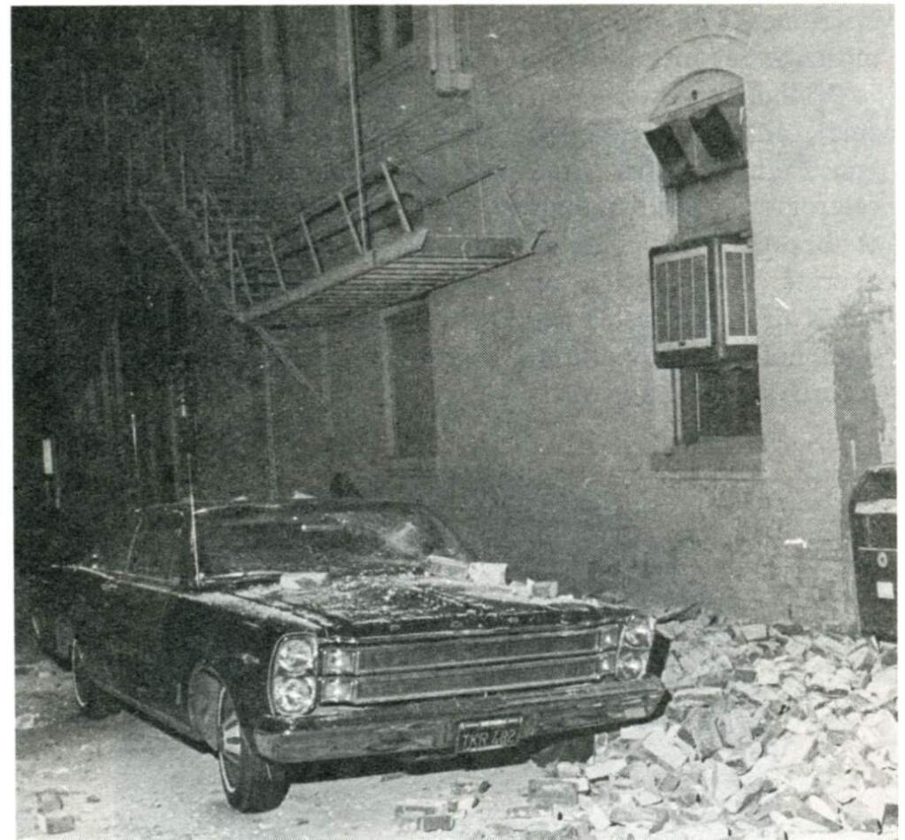 Do you remember the magnitude 5.6 and 5.7 earthquakes that shook Sonoma County in 1969? (File photo)