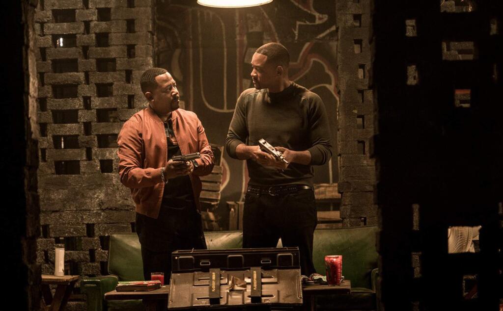 Left, Will Smith as Mike Lowrey and Martin Lawrence as Marcus Burnett in 'Bad Boys for Life,' as aging detectives who reunite to take down a mob boss who wants to retaliate against the duo for defeating his brother years before. (Columbia Pictures)