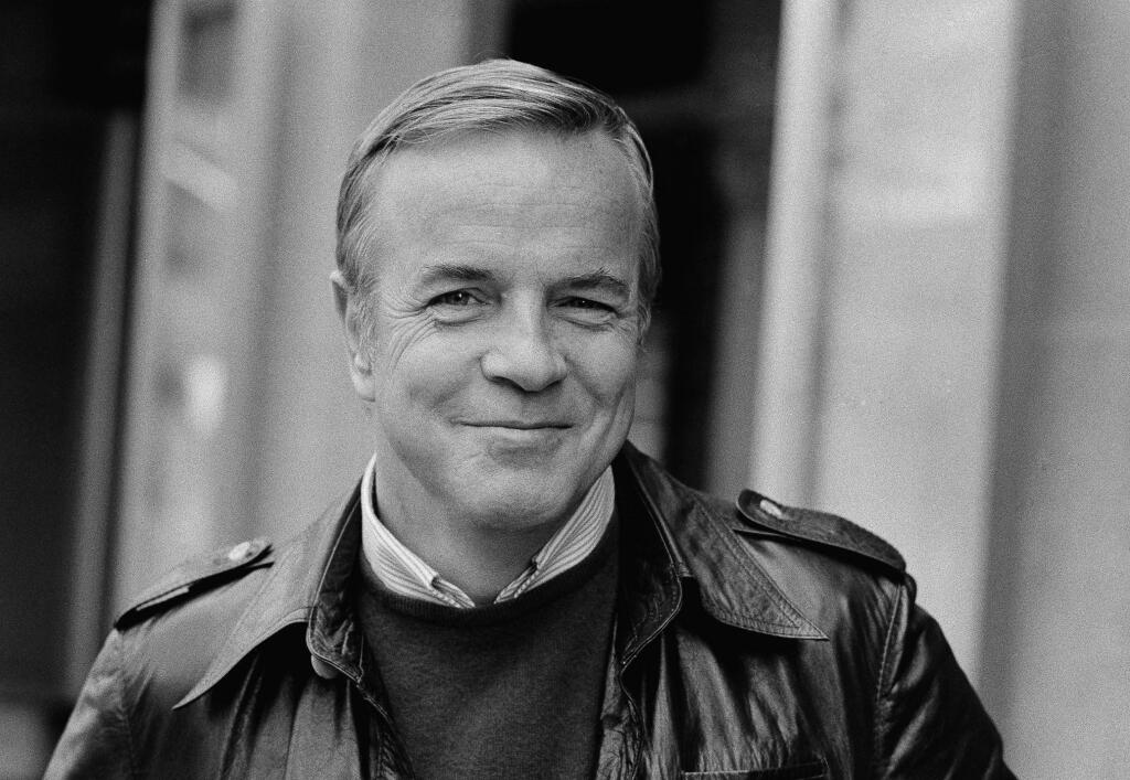 FILE - Franco Zeffirelli, seen in New York, in this Oct. 31, 1974 file photo. Italian film director Franzo Zeffirelli has died in Rome at the age of 96. Zefffirelli's son Luciano said his father died at home on Saturday at noon. (AP Photo/Jerry Mosey, File)