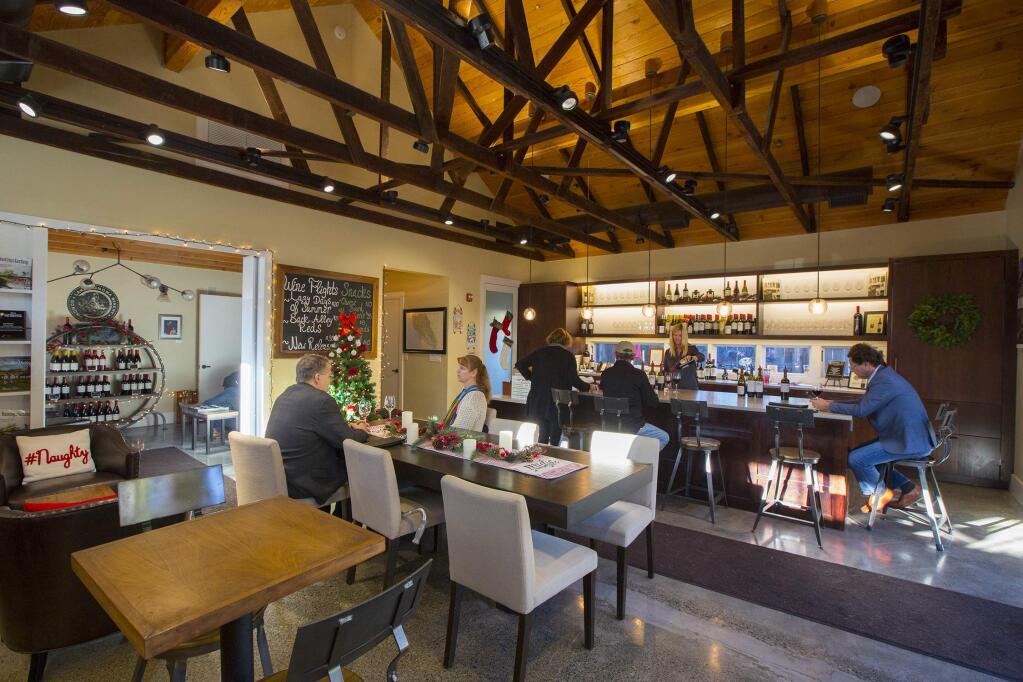 Lake Sonoma Winery tasting room on the Plaza. (Photo by Robbi Pengelly/Index-Tribune)