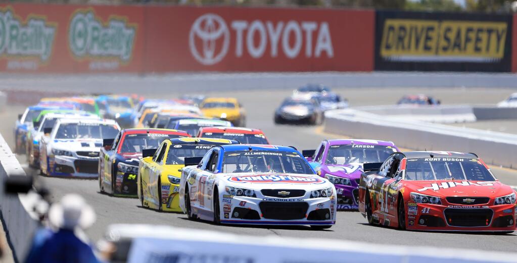 Enjoy a full weekend of racing at Sonoma Raceway, with practice races Friday, qualifying races Saturday and the big NASCAR event Sunday. (KENT PORTER/ PD)