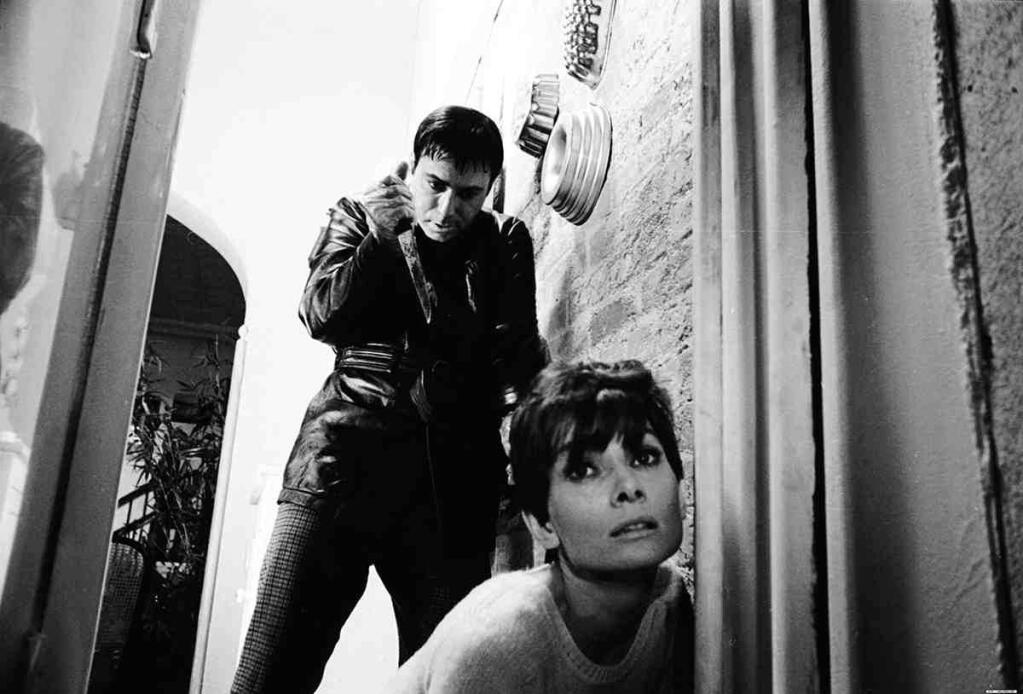 Arkin and Hepburn in the classic from 1967, which some critics describe as a turning-point year in American cinema.
