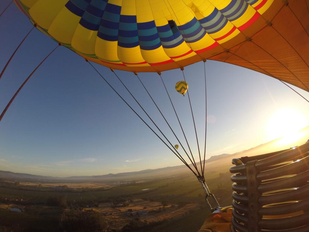 Get ready to see balloons over Sonoma Valley.