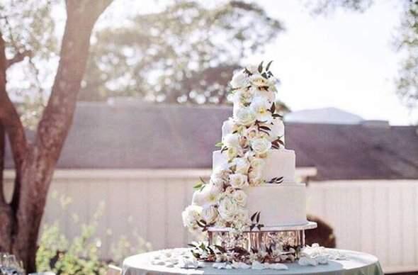 Beautiful wedding cakes. So many people wrote in saying Michelle Marie's made the cakes for their special days. (Yelp)