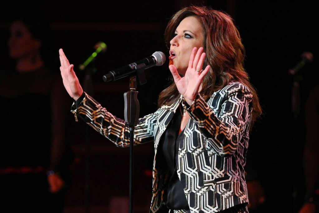 Martina McBride performed at the Green Music Center in Rohnert Park, Saturday, July 11, 2015. (PHOTO: WILL BUCQUOY)